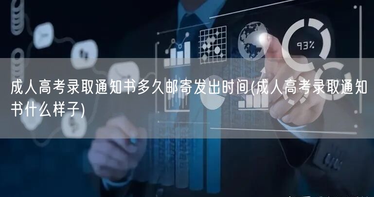 成人高考录取通知书多久邮寄发出时间(成人