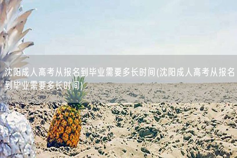 沈阳成人高考从报名到毕业需要多长时间(沈