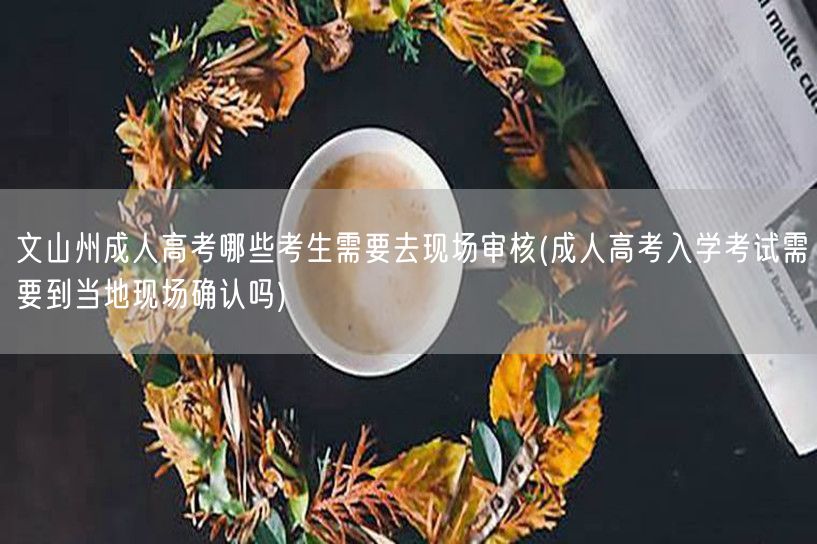 文山州成人高考哪些考生需要去现场审核(成