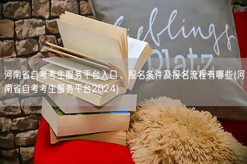 河南省自考考生服务平台入口、报名条件及报