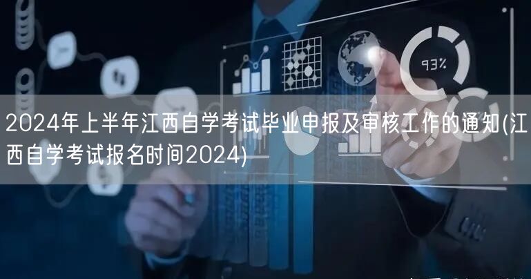 2024年上半年江西自学考试毕业申报及审
