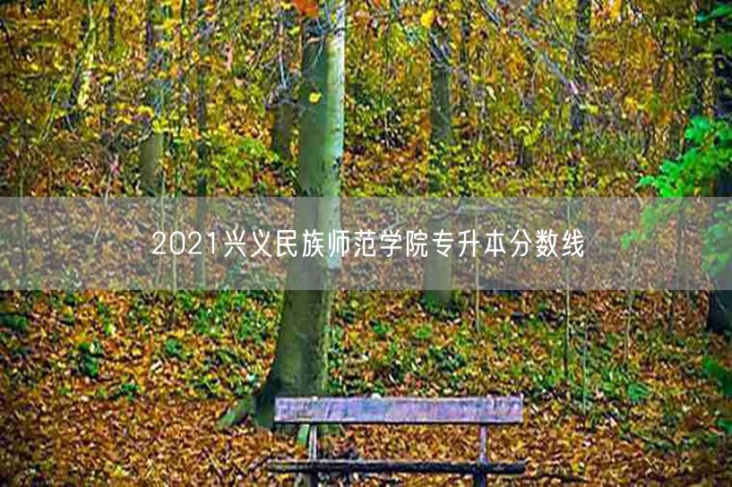 2021兴义民族师范学院专升本分数线