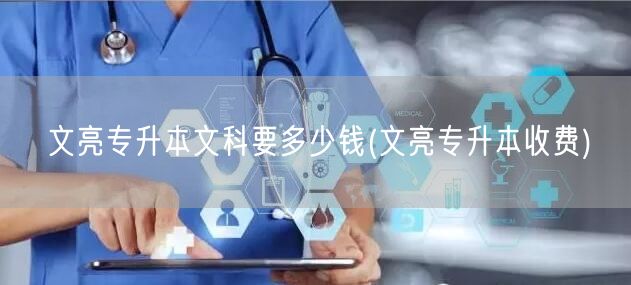 文亮专升本文科要多少钱(文亮专升本收费)