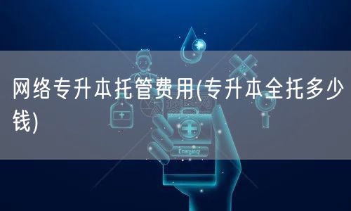 网络专升本托管费用(专升本全托多少钱)