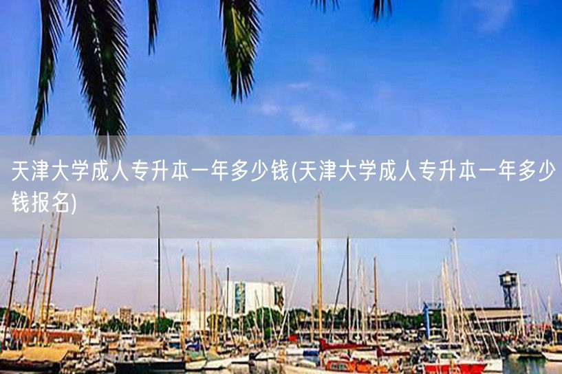 天津大学成人专升本一年多少钱(天津大学成