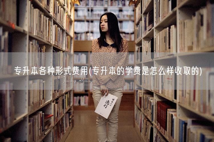 专升本各种形式费用(专升本的学费是怎么样