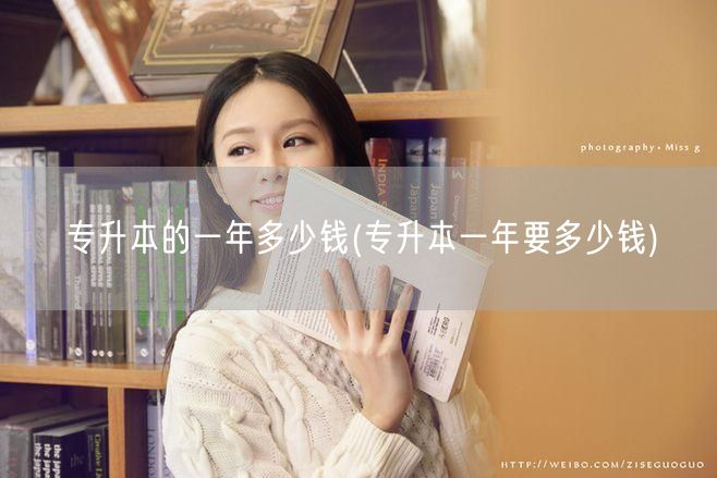 专升本的一年多少钱(专升本一年要多少钱)
