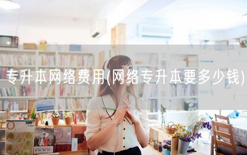 专升本网络费用(网络专升本要多少钱)