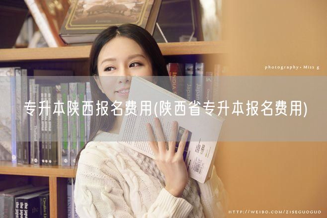专升本陕西报名费用(陕西省专升本报名费用
