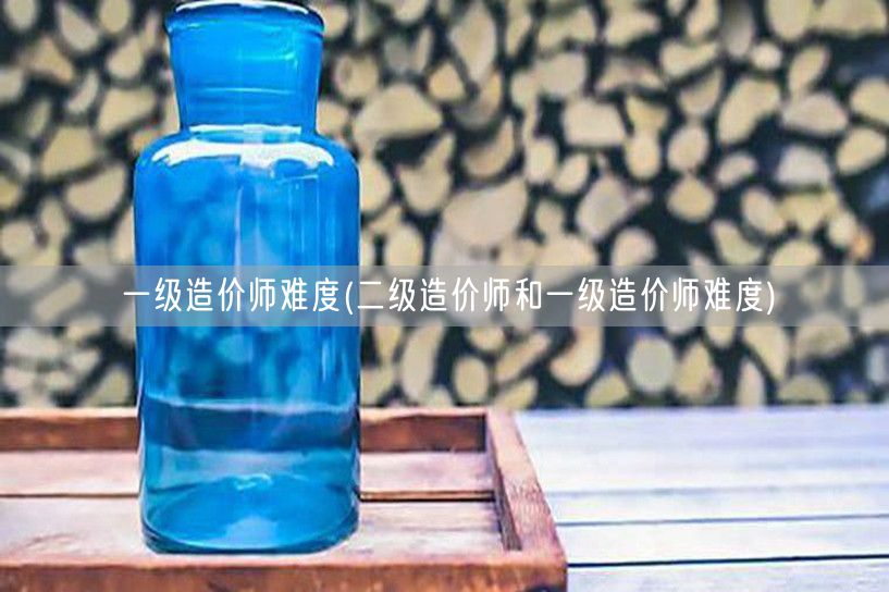 一级造价师难度 深度对比与考量
