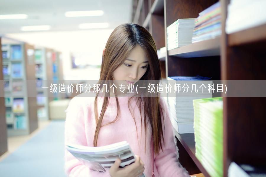 一级造价师分几个科目 科目概览