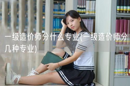 一级造价师分什么专业 类别多样选择广