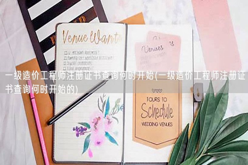 一级造价工程师注册证书查询何时开始 官方