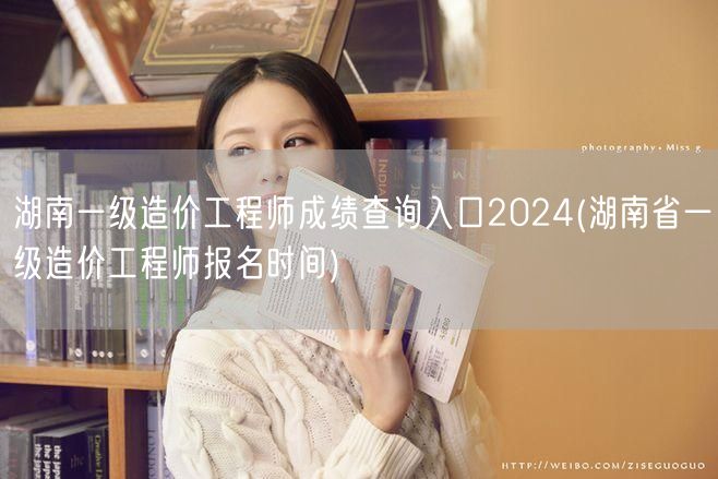 湖南一级造价工程师成绩查询入口2024 