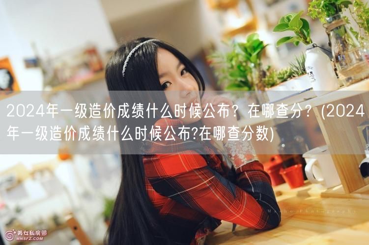 2024年一级造价成绩公布时间及查询方式