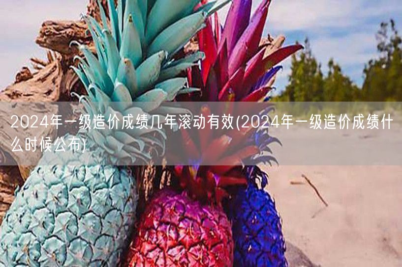 2024年一级造价成绩几年滚动有效 有效
