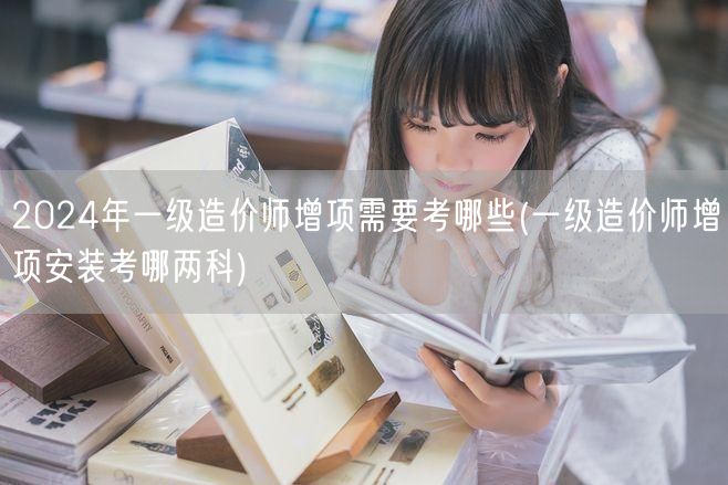 2024年一级造价师增项考试科目概览 安