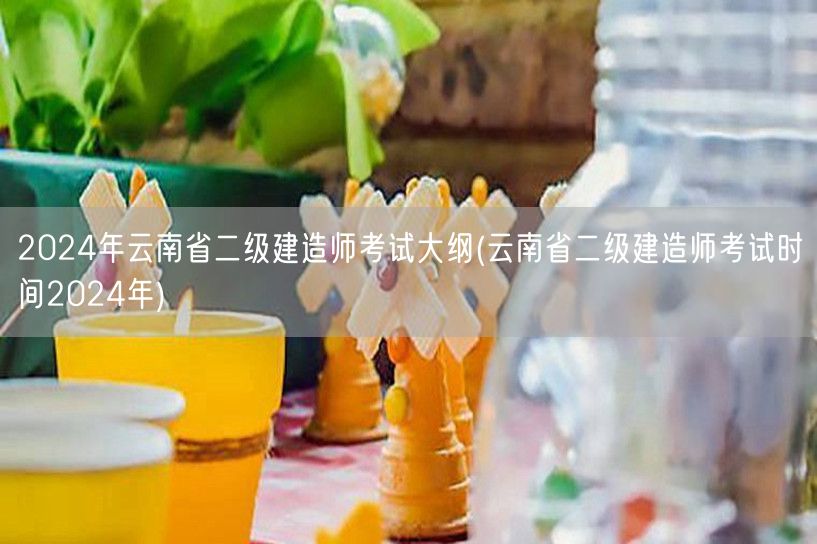 2024年云南省二级建造师考试大纲 考试