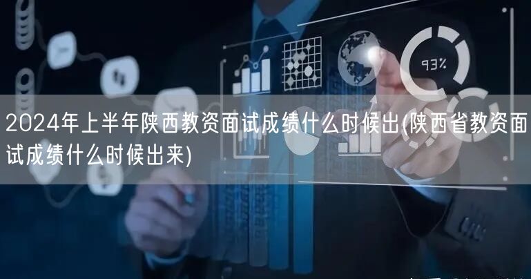 2024上半年陕西教资面试成绩公布时间