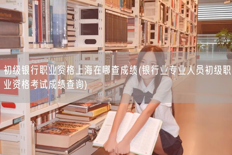 上海初级银行职业资格成绩查询官网